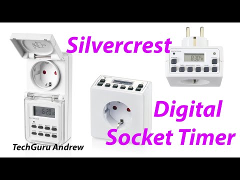 Silvercrest Digital Socket Timer