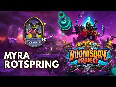 [Hearthstone] The Boomsday Project: Puzzle Lab - Lethal - Myra Rotspring