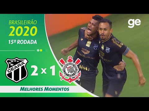 Gols e lances de Ceará x Corinthians