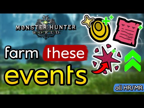 EVERY Player Should Farm These Events | Monster Hunter World Guide