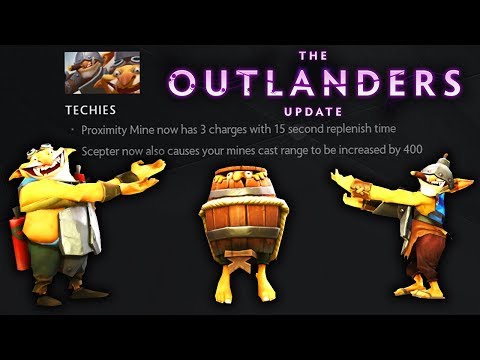 Icefrog BUFFED Techies! - DotA 2 Patch 7.23 - OUTLANDERS UPDATE