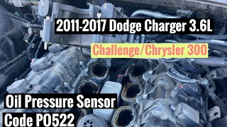Dodge Charger 3.6L oil pressure sensor replacement 🚘