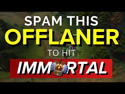 The Best Offlane Hero to get IMMORTAL (copy this)