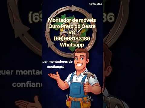 Montador de móveis Ouro Preto do Oeste RO / Serviço Profissional