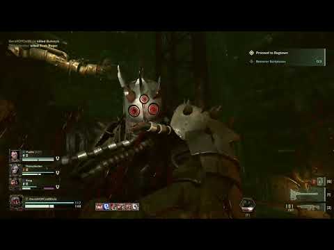 Zealot With An Axe Vs Corrupted Ogryns - Warhammer 40,000: Darktide