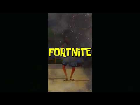 SpongeBob F is for Friends who play Fortnite together!