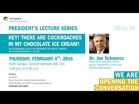 President's Lecture Series - Dr. Joe Schwarcz