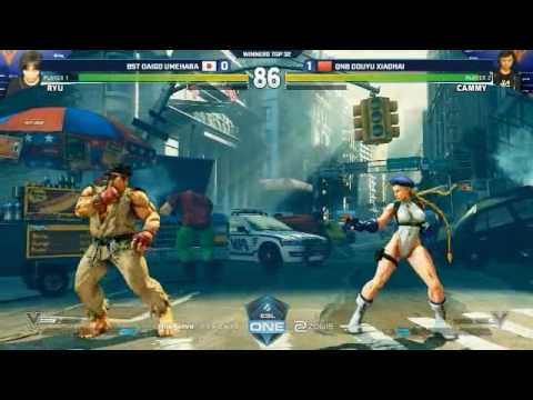 [SFV]ESL BrooklynBeatdown スト5 TOP32Winners ウメハラ(Daigo Umehara)  vs Xiaohai
