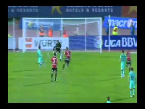 Mallorca 0-1 FC Barcelona | Messi goal | 26/2/2011