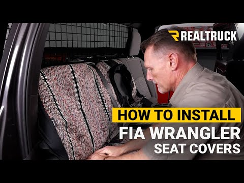 How to Install Fia Wrangler Seat Covers