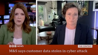 Featured on BBC News | GSE Co-Founder, Emily Taylor - M&S cyber attack and leak of customer data.