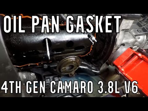 2000 Camaro 3.8L Oil Pan Gasket Replacement