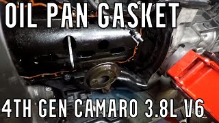 2000 Camaro 3.8L Oil Pan Gasket Replacement