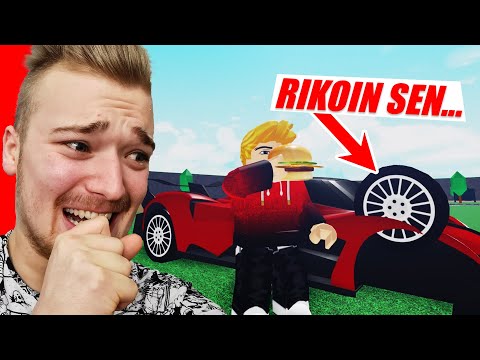 RIKOIN MUN 5 MILJOONAN AUTON | PALUU AUTOTALLIIN | Roblox Suomi