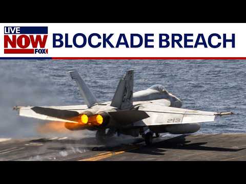Ship tries breaching U.S. blockade of Iranian ports