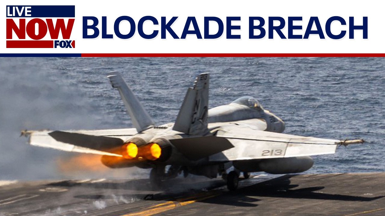 Ship tries breaching U.S. blockade of Iranian ports