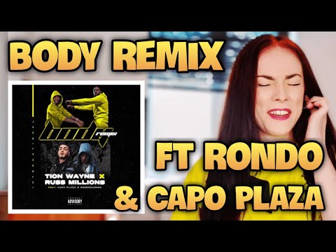 TION WAYNE x RUSS MILLLIONS - BODY (REMIX) Ft. CAPO PLAZA & RONDODASOSA | UK REACTION 🇬🇧 🔥🔥🔥🔥🔥🥶❤️ 🇮🇹