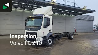 Грузовик шасси Volvo FL 210 4X2 12 tons chassis rear air suspension Airco Automatic E | Изображение 4 - Autoline