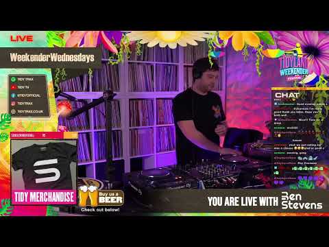 Weekender Wednesdays with the Tidy Boys & Ben Stevens