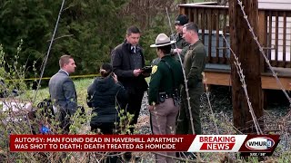 Autopsy: Man found dead in Haverhill was shot to death