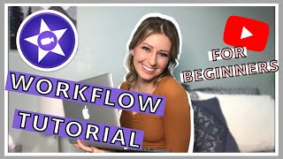 iMovie Efficient WORKFLOW For Beginners // YouTube video editing tutorial in iMovie & "flow state"