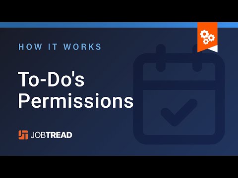 To-Do's Permissions