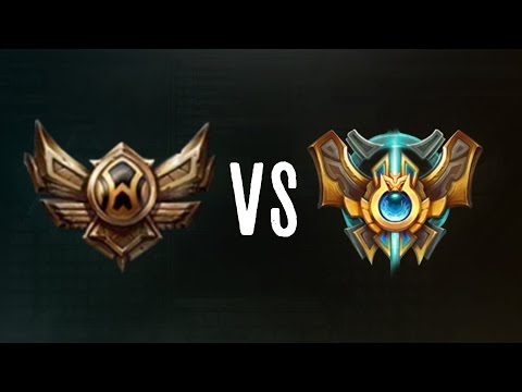 Bronze vs Challenger IRL