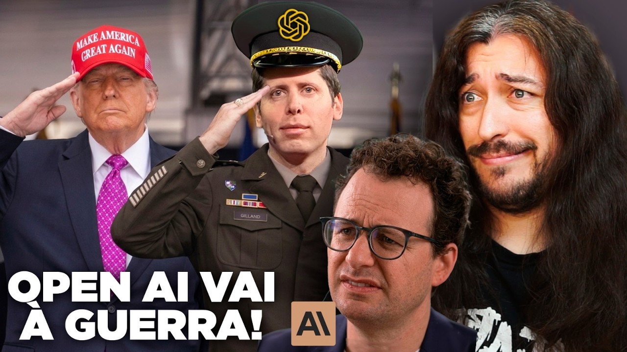 ANTHROPIC DIZ NÃO PRO GOVERNO E OPENAI VAI À GUERRA | Tecnologia e Classe