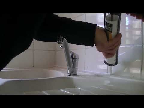 comment appliquer joint silicone douche