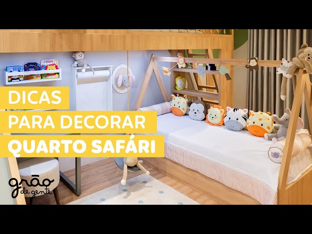 ARQUITETO REVELA SEGREDOS DE DECORAÇÃO DO QUARTO SAFÁRI