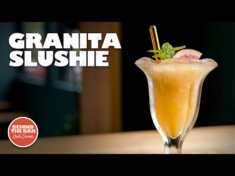 Granita Slushie – Behind the Bar
