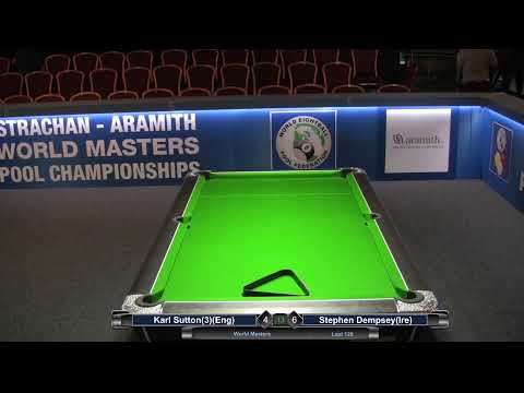 2019 World Masters - Last 128 - Karl Sutton (Eng) v Stephen Dempsey (Ire)