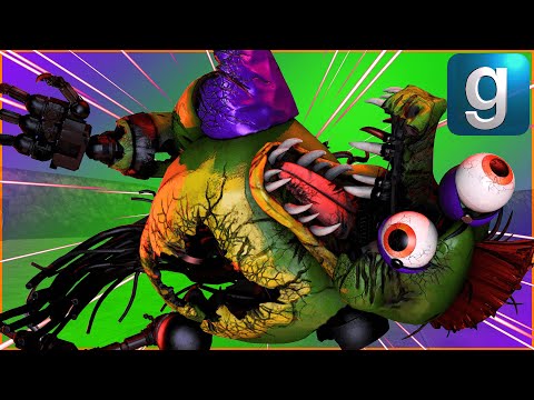 Gmod FNAF | Torturing Security Breach Shattered Montgomery Gator!