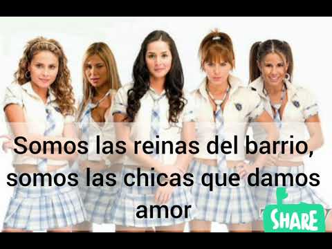 Las chicas del barrio / letra - sin senos no hay paraíso