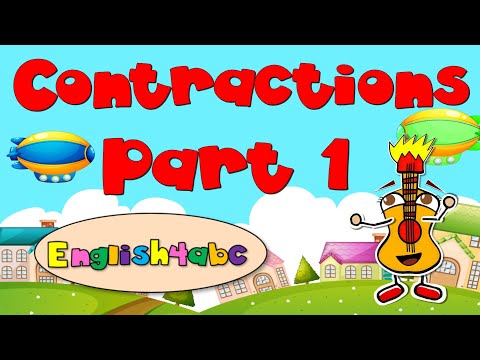 Contractions / you're / he's / she's / it's / we're / they're / that's / who's - Phonics Mix!