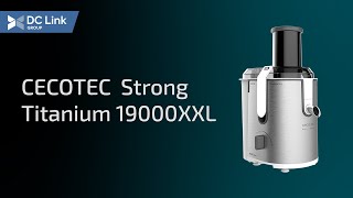 CECOTEC Strong Titanium 19000 XXL (04110) - відео 1