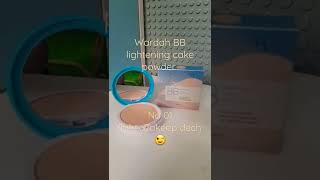 Download lagu WARDAH BB LIGHTENING CAKE POWDER NO 01 LIGHT#Shorts mp3