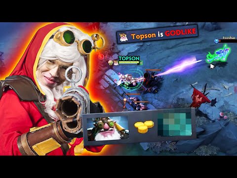 This might be the MOST BROKEN ITEM on Topson Sniper 🎯