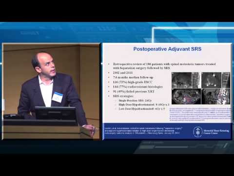 Integrated Decision Making in the Management of Metastatic Spine Disease