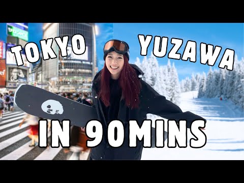 From Tokyo to the Slopes in 90 Minutes! | Yuzawa - A Beginner&#39;s Guide