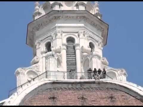 SALVATAGGIO UOMO SU DUOMO FIRENZE - Video di Giuseppe Cabras