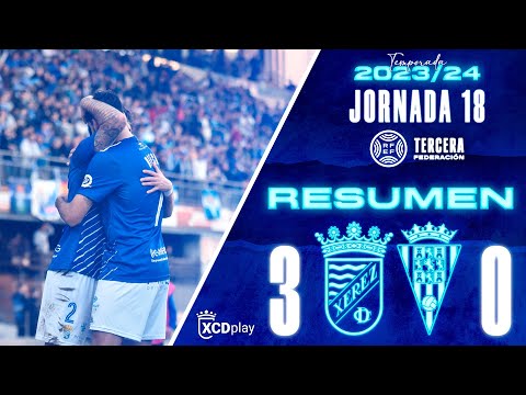Resumen del Xerez CD 3-0 Córdoba CF 'B'