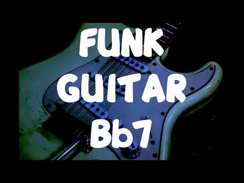 🎼 Backing Tracks Funk GUITAR - Bb7