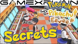 Pokémon Let's Go Pikachu & Eevee Celadon City SECRETS! (Game Freak Offices, Pokkén, Brock, & More!)