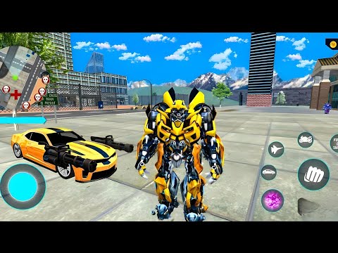 Bumblebee jet robot car transformation Multiple Car Games #10 - Android Gameplay