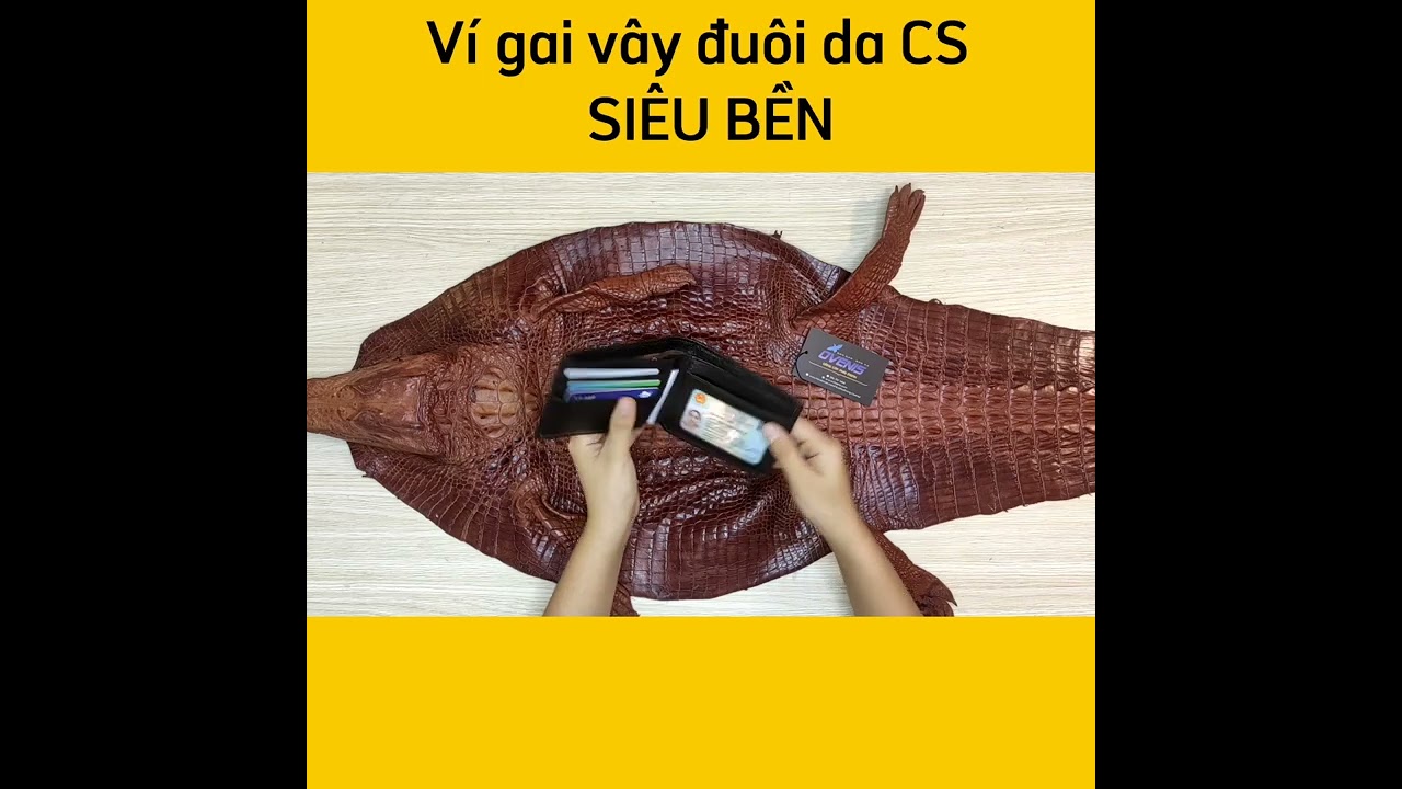 Ví Nam Da Cá Sấu VS113N