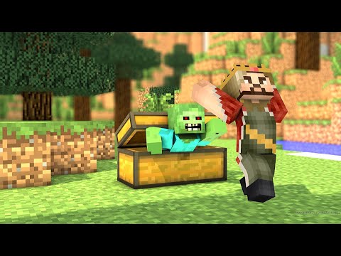 ZENGİNİ ZOMBİ ISIRDI! 😱 - Minecraft