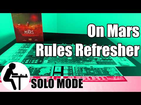 On Mars Rules Refresher: Solo Mode