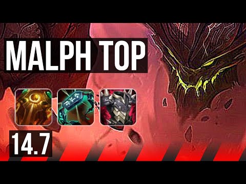 MALPHITE vs GANGPLANK (TOP) | 900+ games, 4/2/13 | BR Master | 14.7