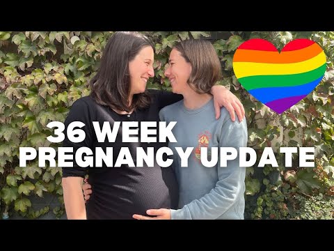 3rd Trimester Update with Lesbian Couple Nina and Claire